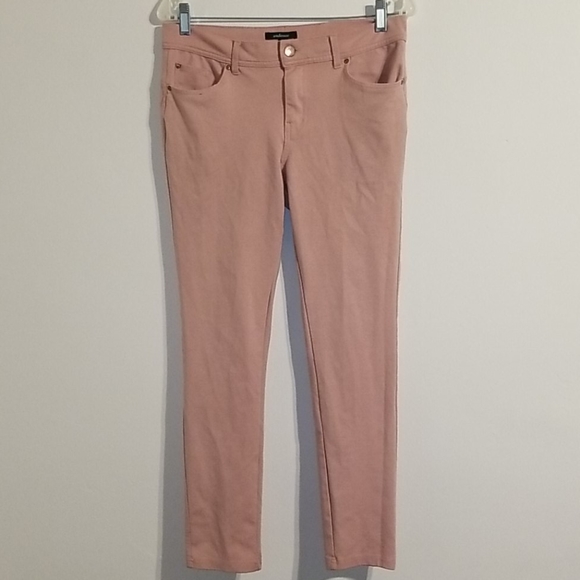 Ambiance women's maroon stretch leggings large - Picture 6 of 17